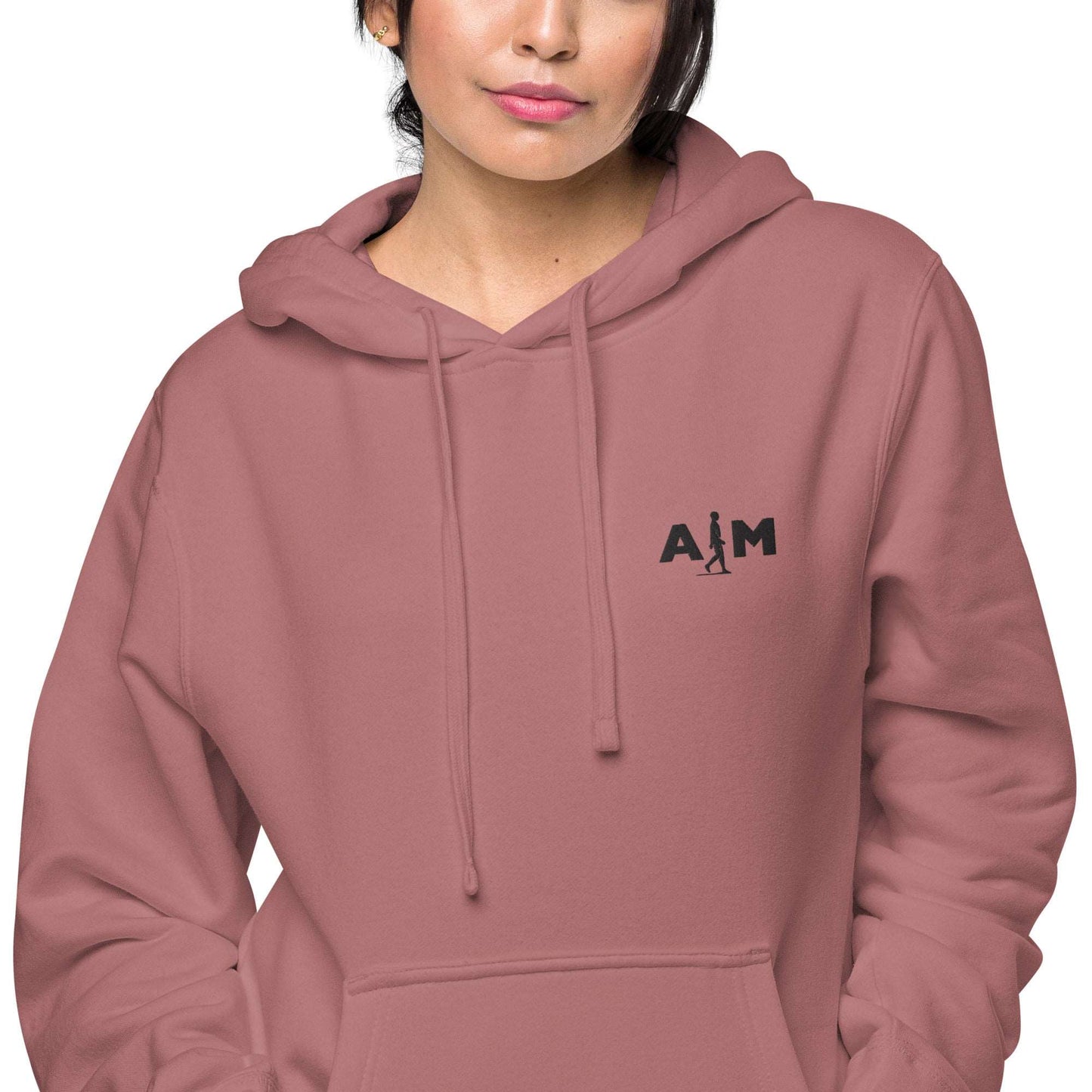 AIM | Unisex pigment-dyed hoodie