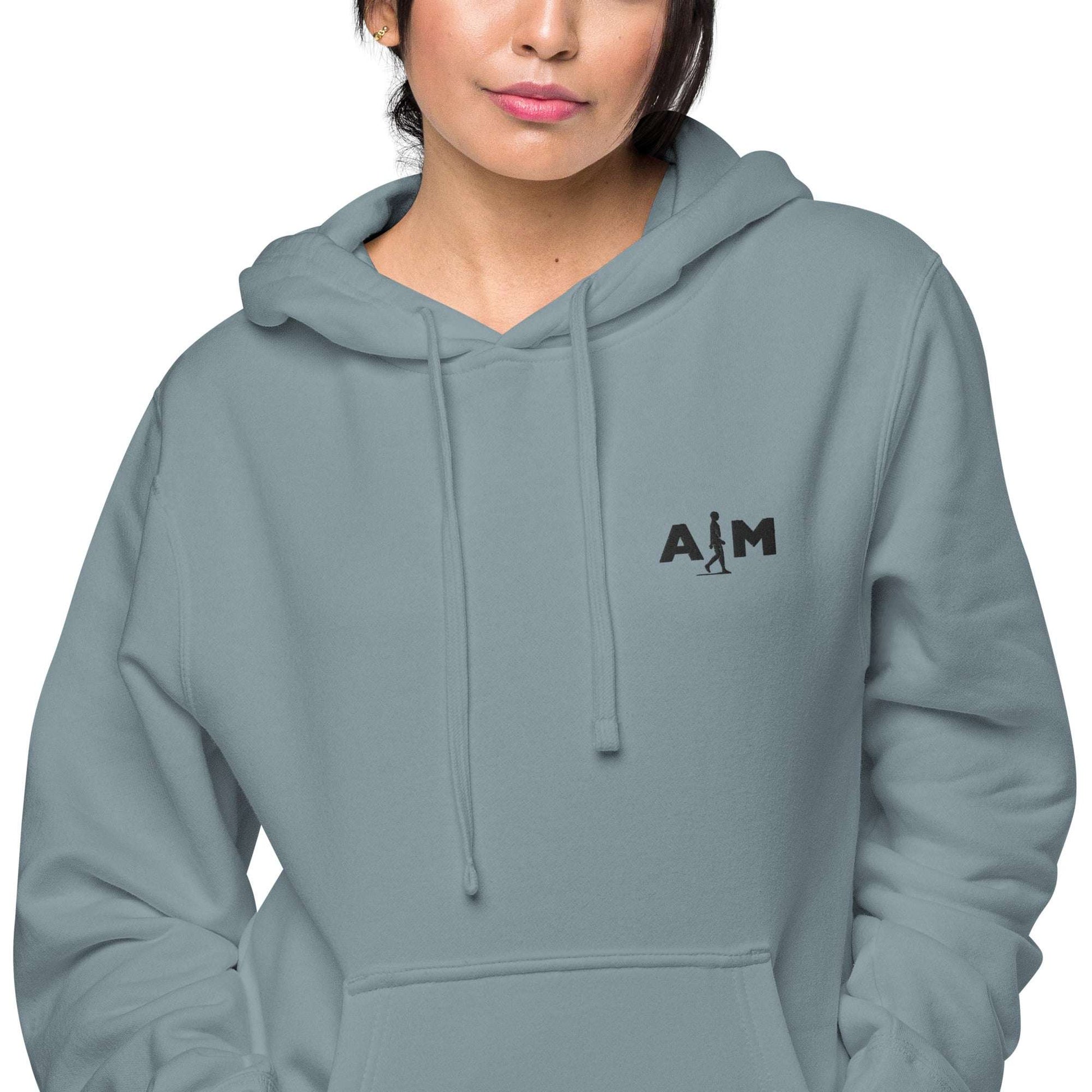 "Women's minimalist hoodie with logo"
"Trendy women's zip-up hoodie"
"Classic black women's hoodie"
"Women's fashion hoodie with graphic print"
"Cozy women's hoodie for cold weather"
"Women's hoodie with front zipper by AIM Attitude"
"Women's hoodie with attitude by AIM Attitude"
"Casual women's hoodie for outdoor wear"
"Women's graphic hoodie with empowering quote"
"Women's hoodie with drawstring hood"
"Comfortable women's pullover hoodie for all-day wear"
"Women's lightweight hoodie for spring"