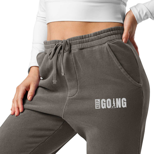 Keep Going | Unisex pigment-dyed sweatpants