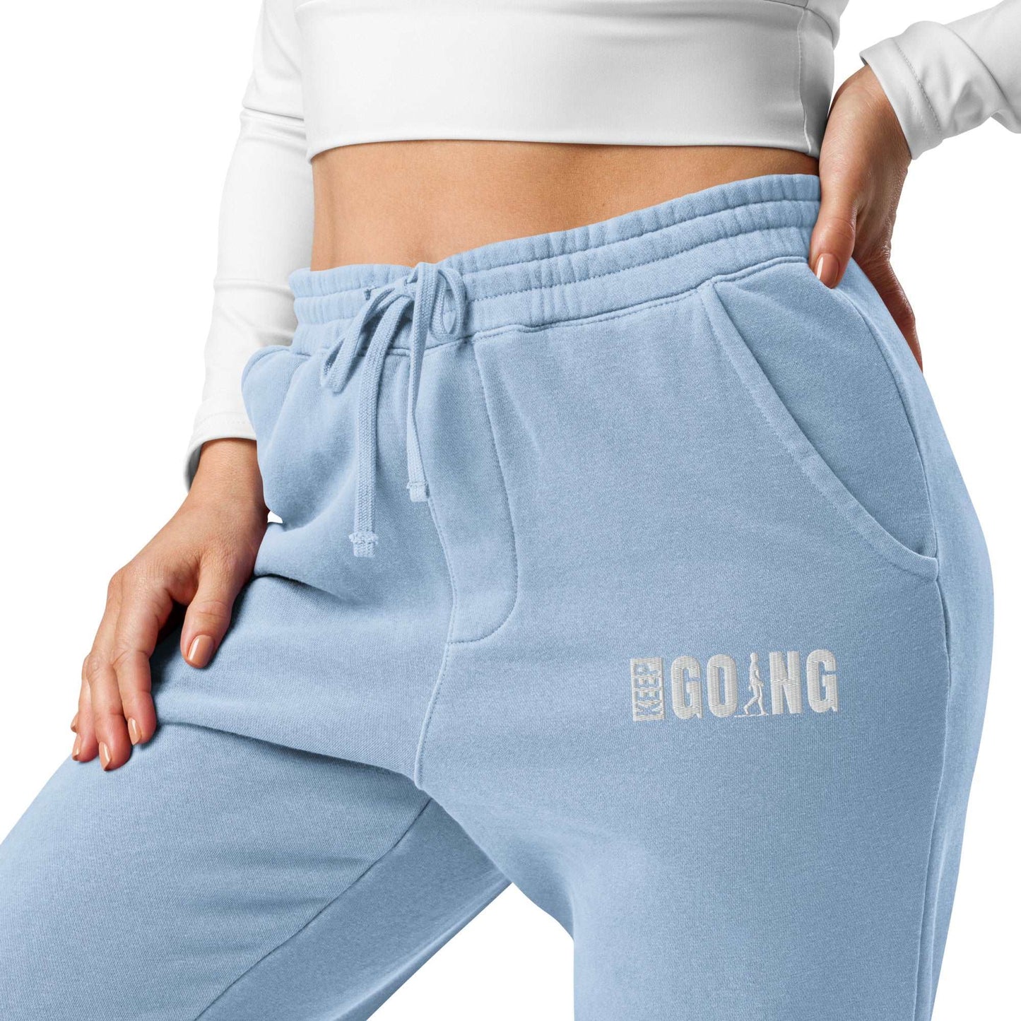 Keep Going | Unisex pigment-dyed sweatpants