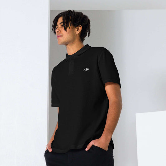 AIM | Unisex pique polo shirt