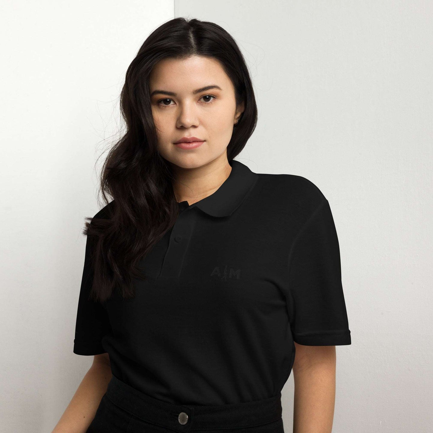 AIM | Unisex pique polo shirt