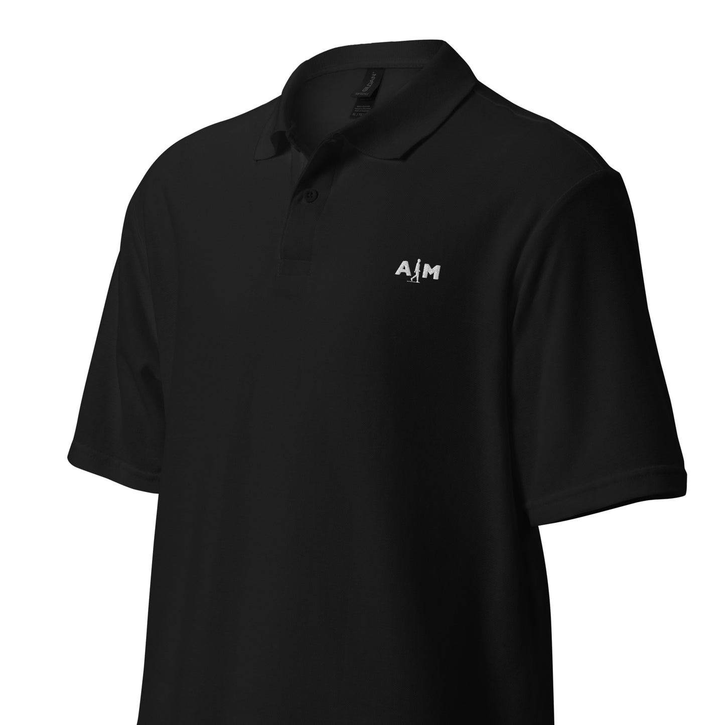 AIM | Unisex pique polo shirt - AIM ATTITUDE 