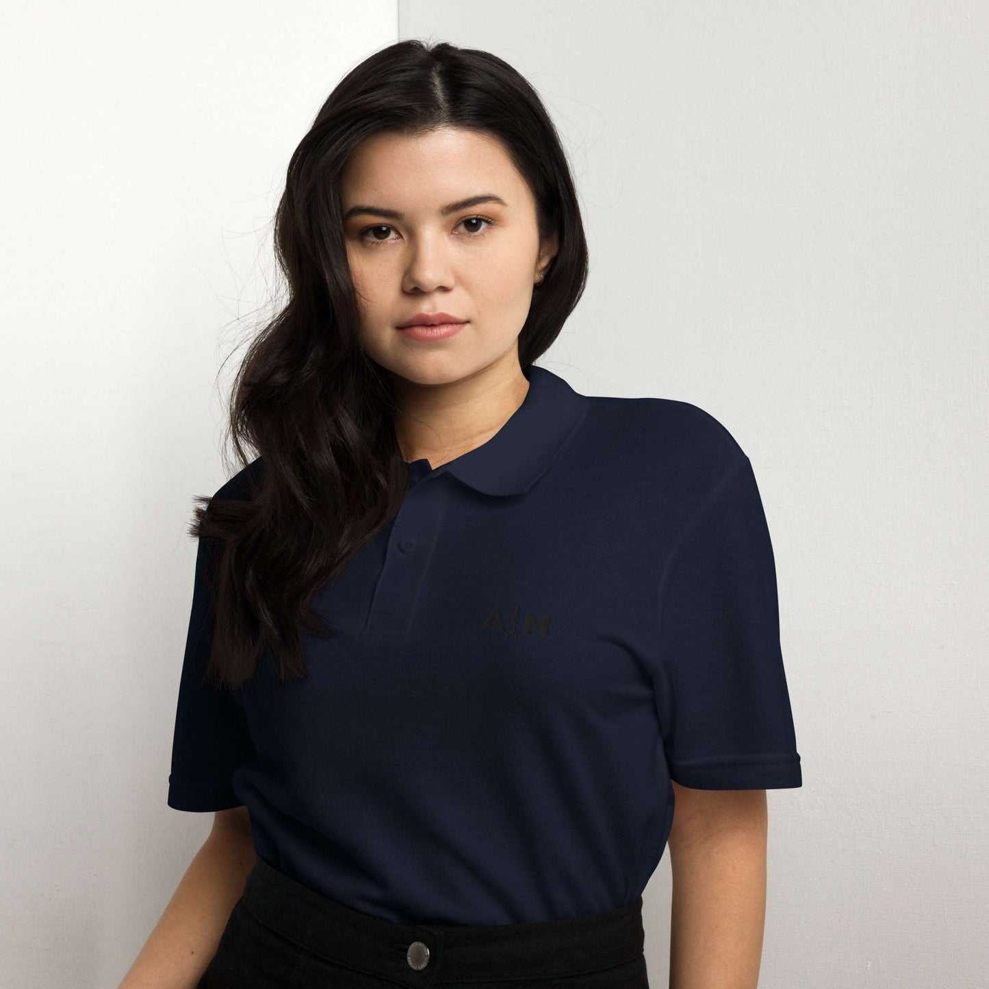 AIM | Unisex pique polo shirt