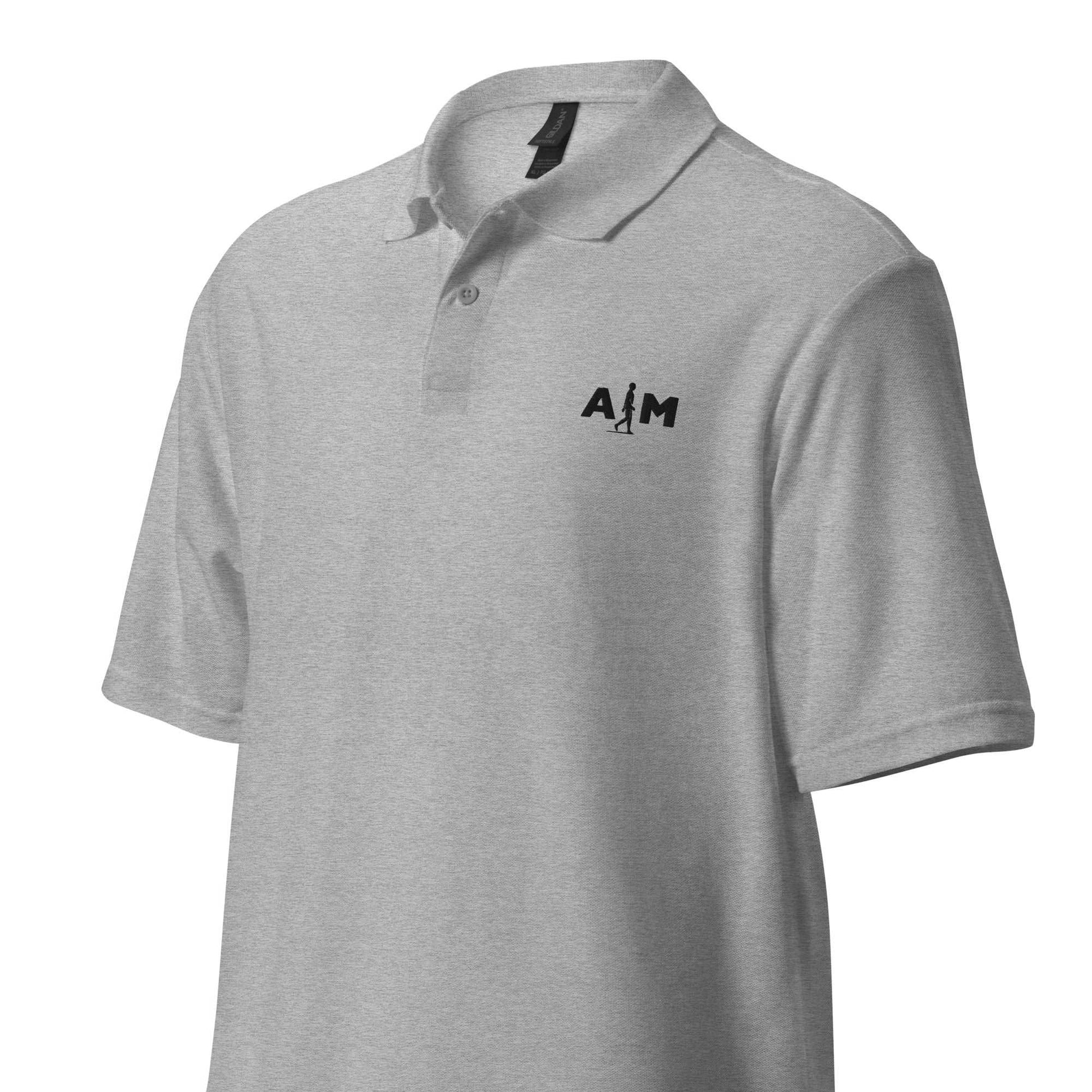 AIM | Unisex pique polo shirt