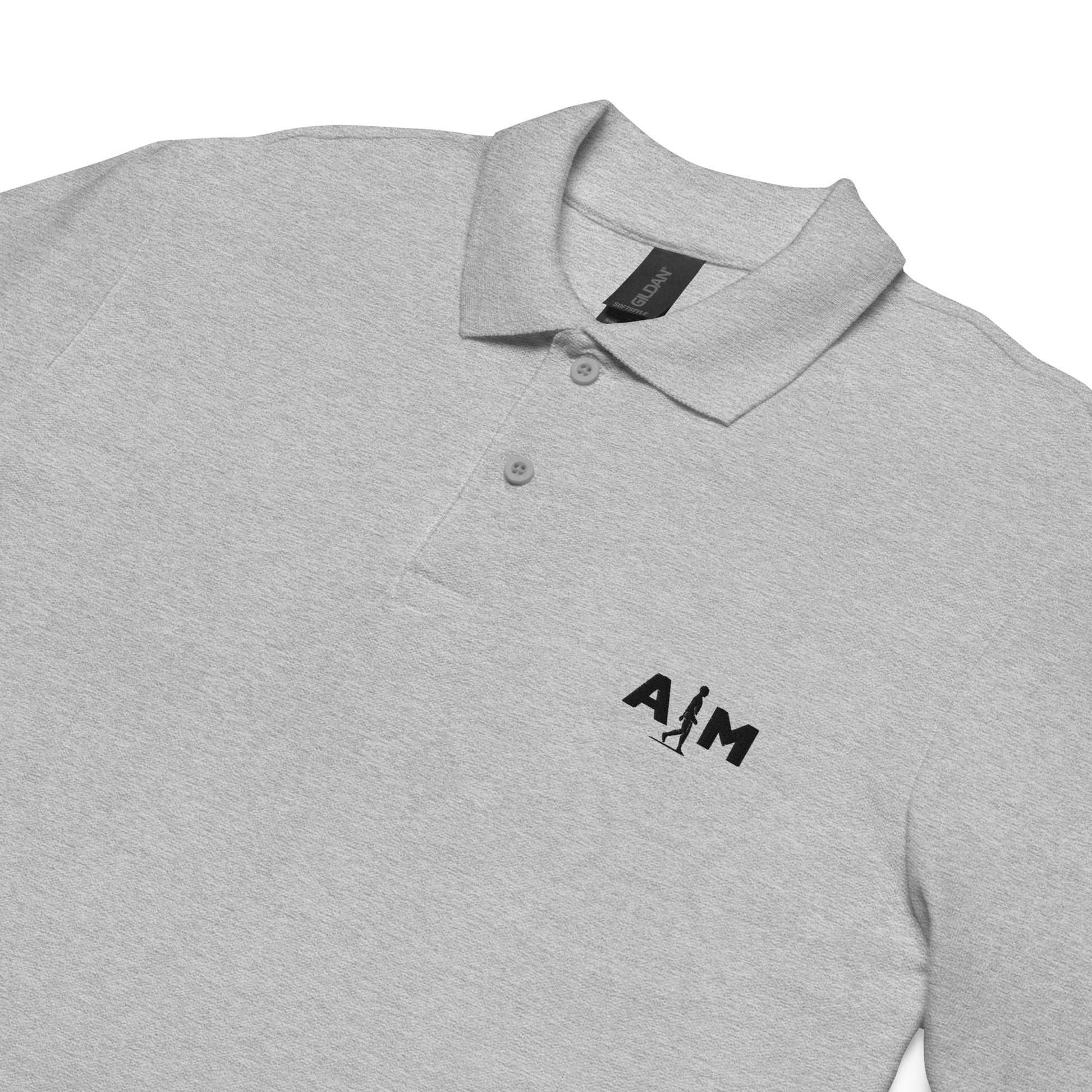 AIM | Unisex pique polo shirt