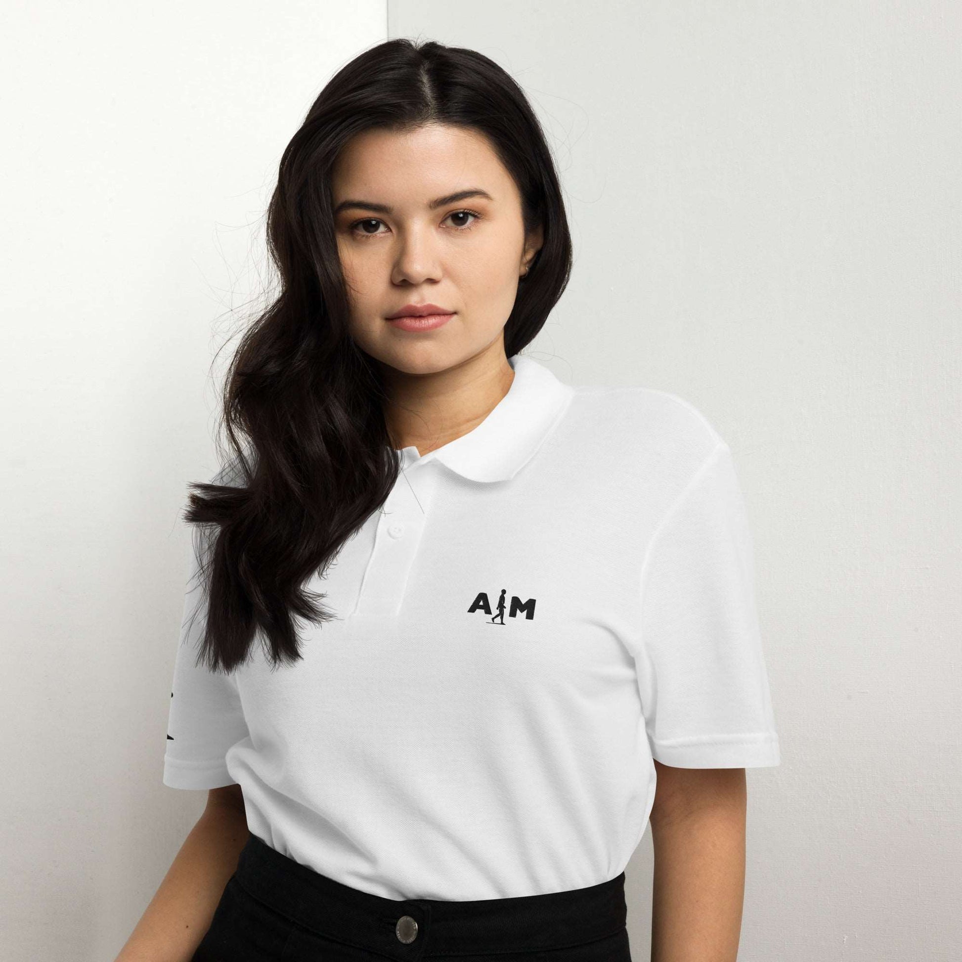 AIM | Unisex pique polo shirt