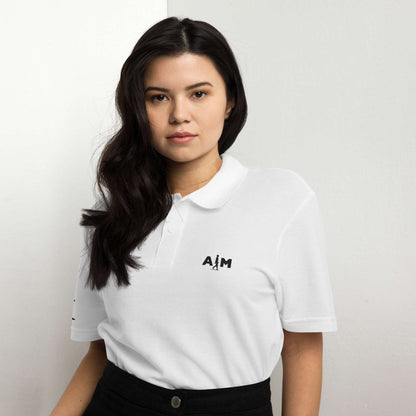 AIM | Unisex pique polo shirt