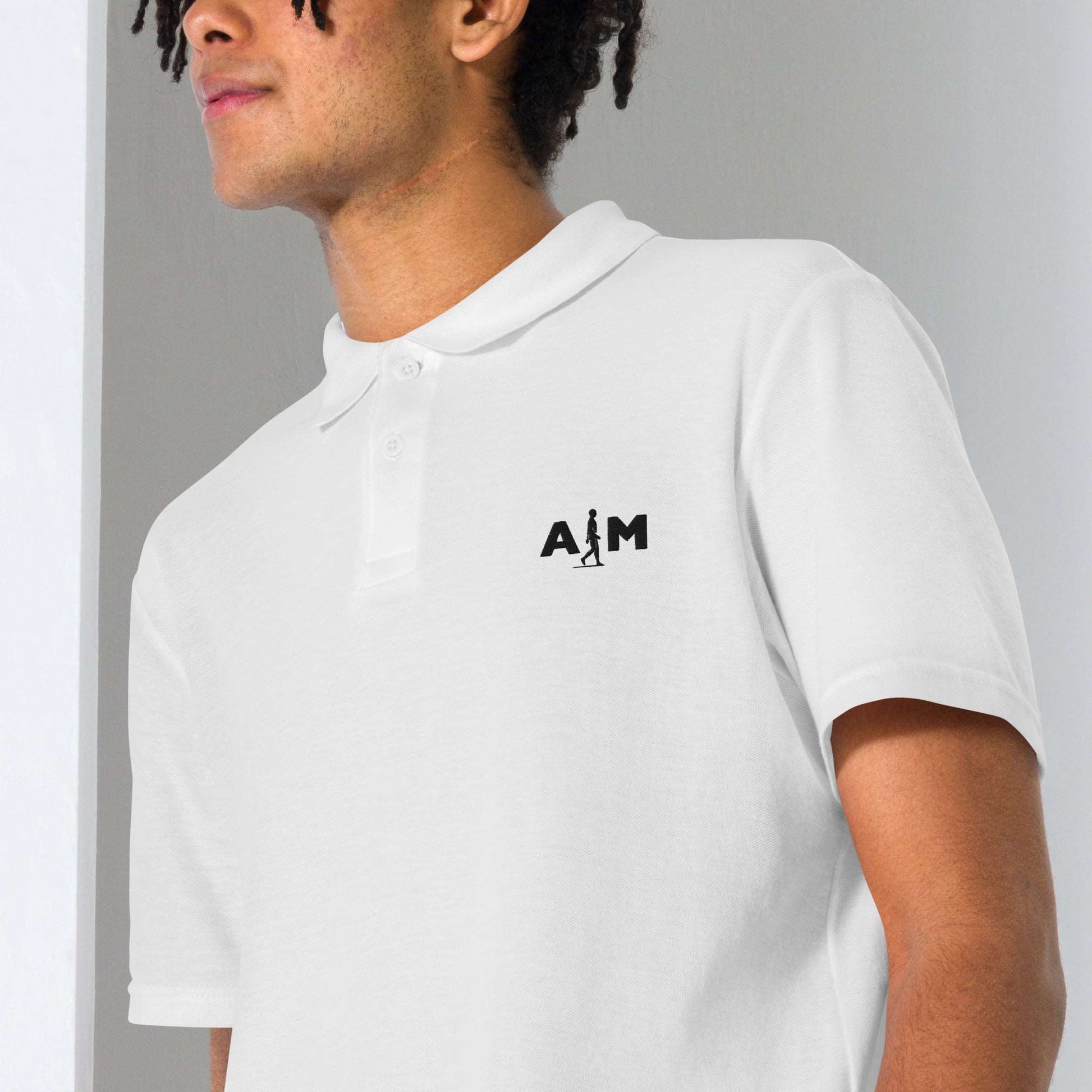 AIM | Unisex pique polo shirt