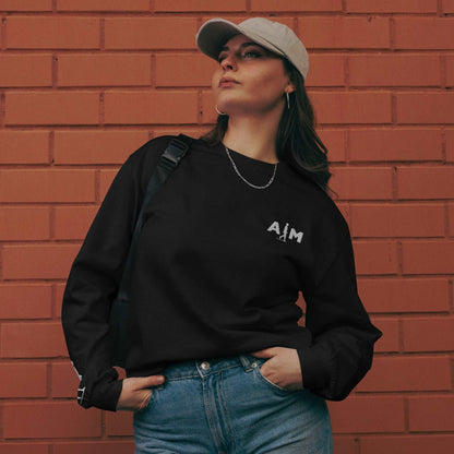 AIM | Premium heavyweight long sleeve shirt