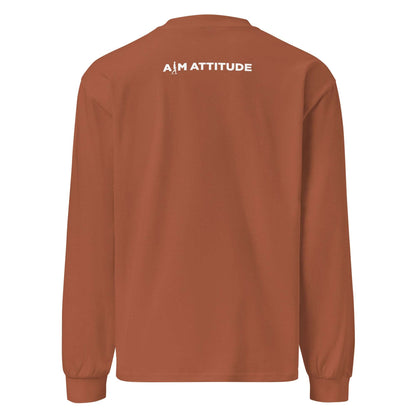 AIM Attitude | Premium heavyweight long sleeve shirt