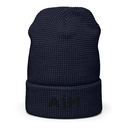 I AIM | Waffle beanie - AIM ATTITUDE 