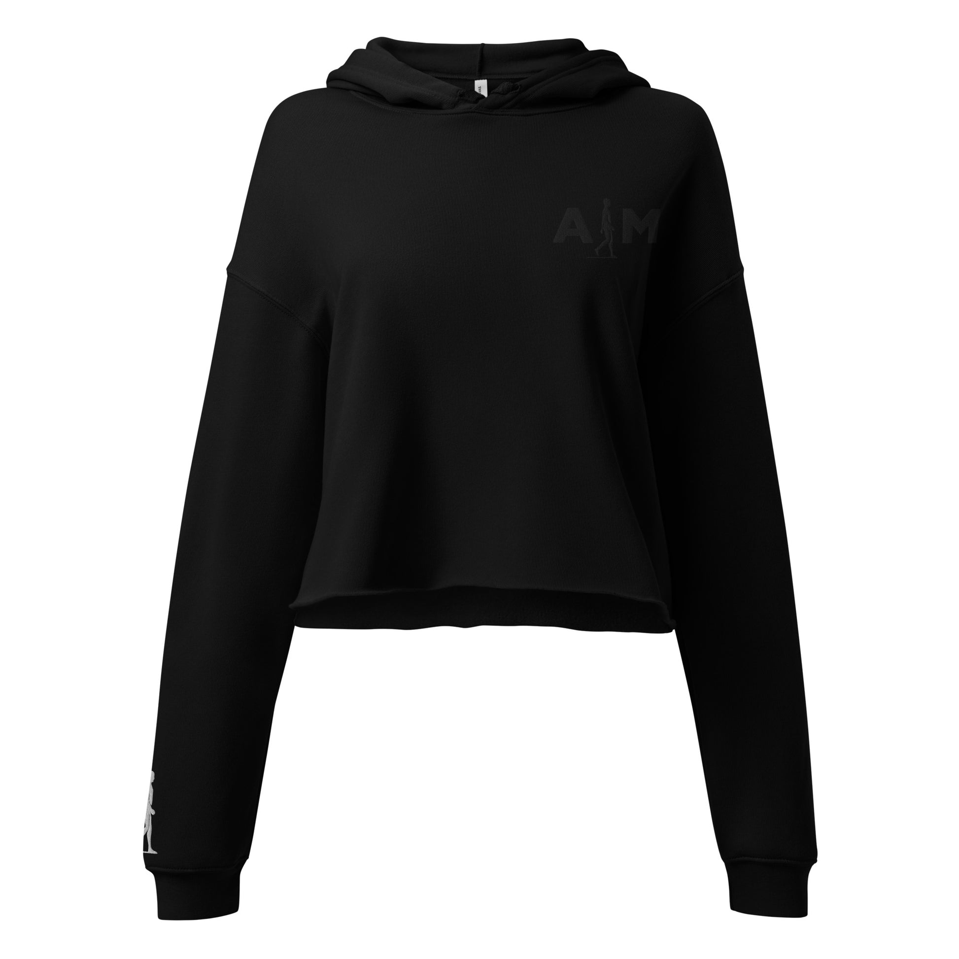 I AIM | Crop Hoodie - AIM ATTITUDE 