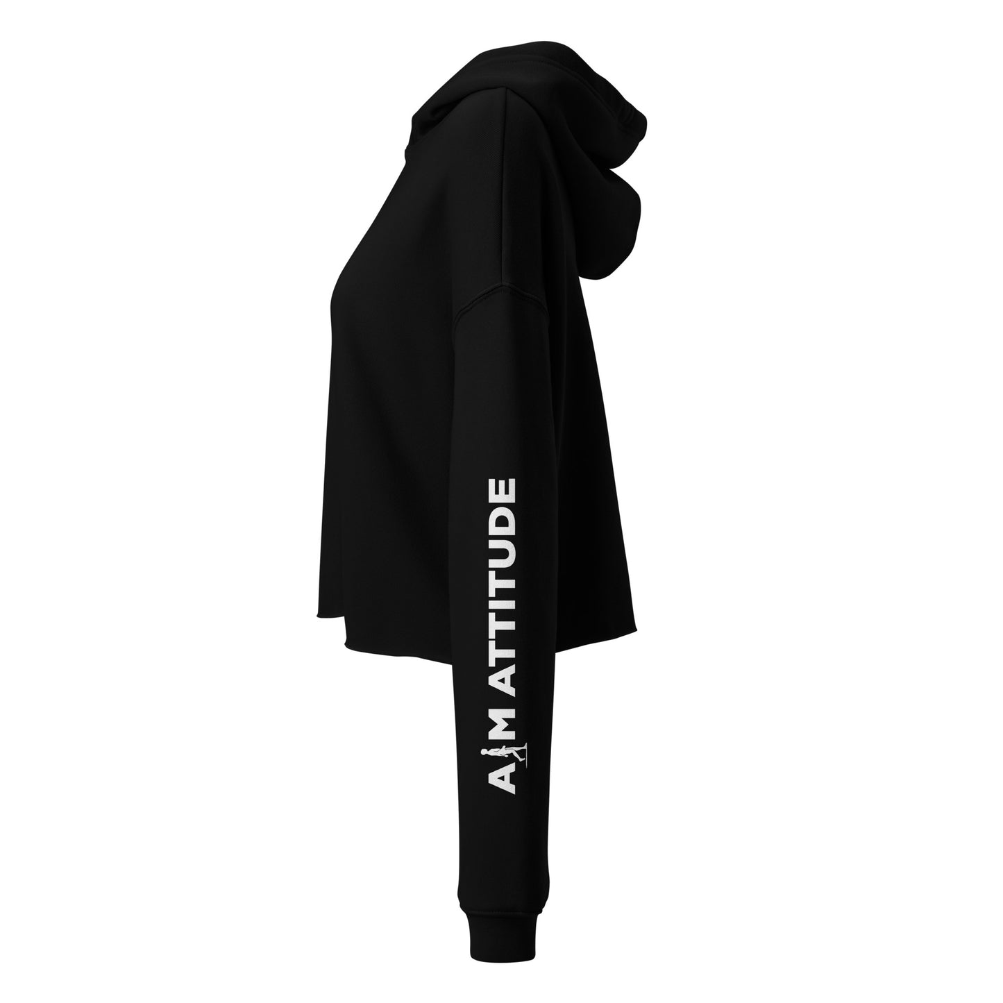 Discipline | AIM Attitude Crop Hoodie - AIM ATTITUDE 