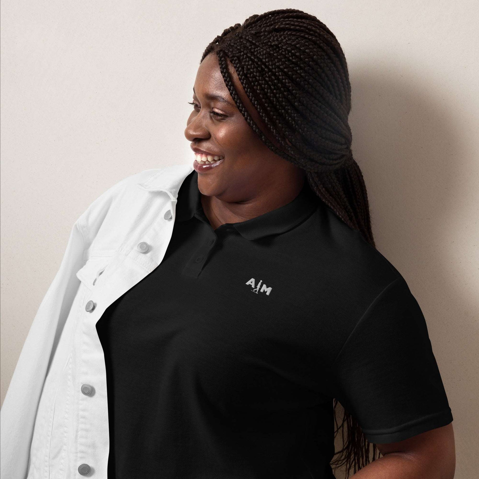 AIM | Women’s pique polo shirt