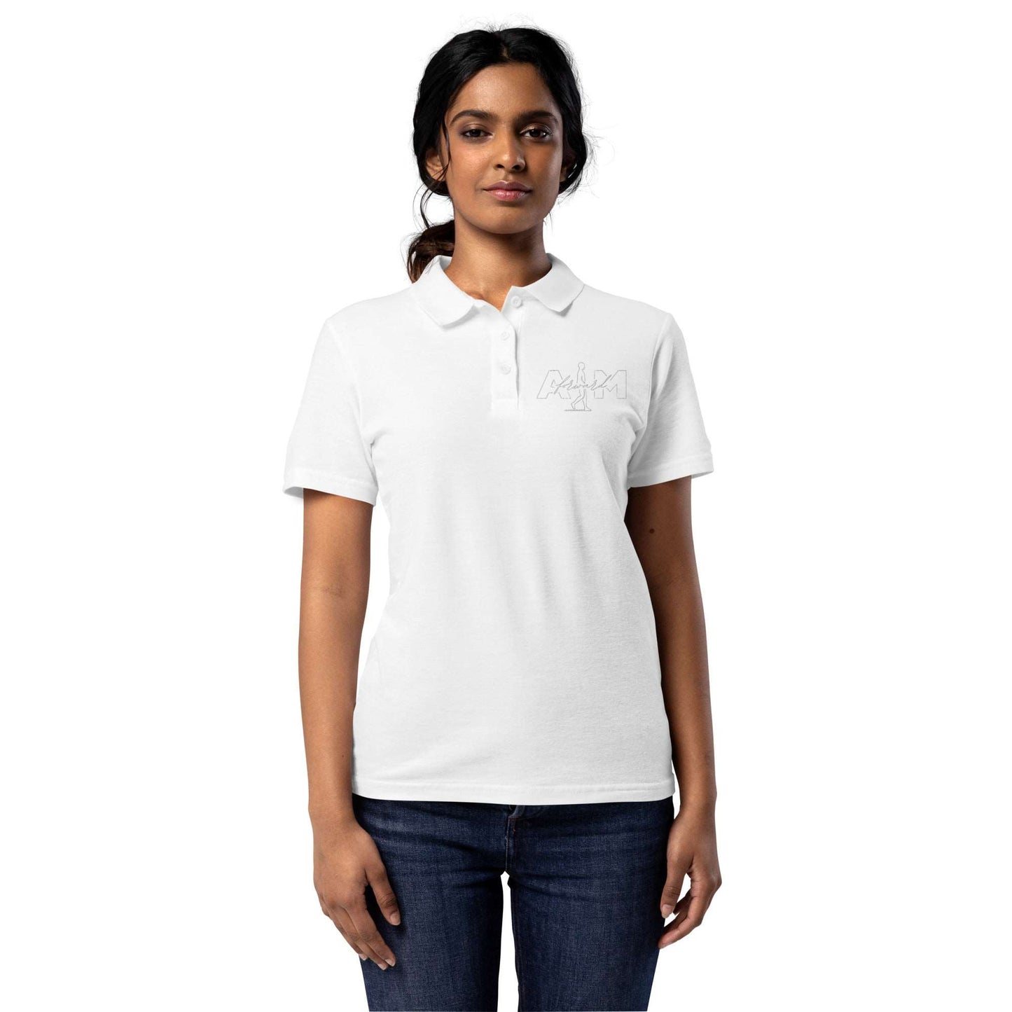 AIM Forward | Women’s pique polo shirt