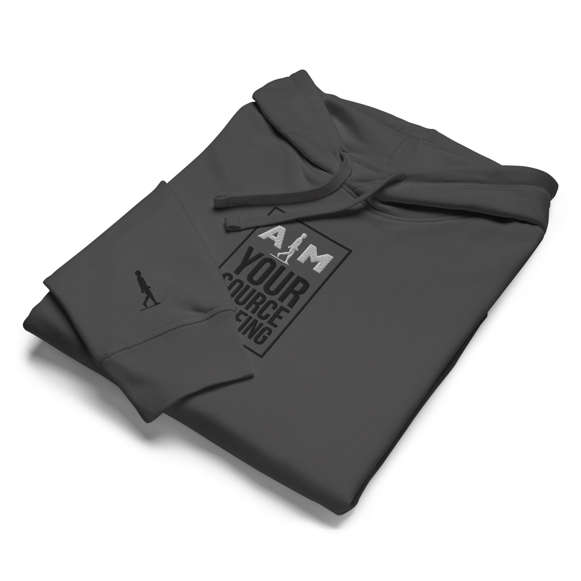 Your Source of Being | Unisex organic mid - weight hoodie - AIM ATTITUDE