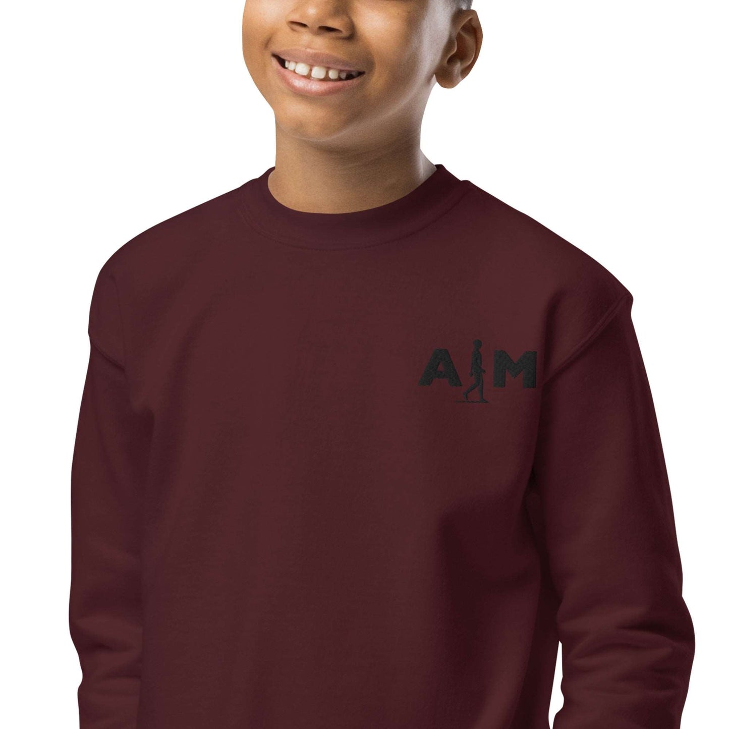 AIM Attitude | Youth crewneck sweatshirt