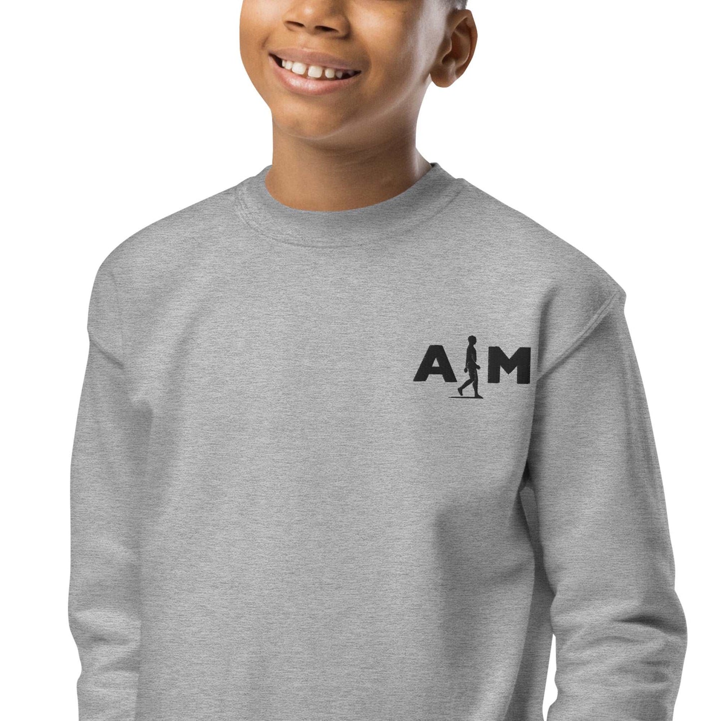 AIM Attitude | Youth crewneck sweatshirt