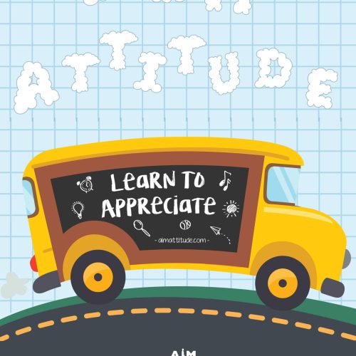 Learn To Appreciate School Book A4 Cover