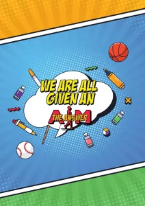 We Are All Given An AIM the Answer book cover A4 (1)
